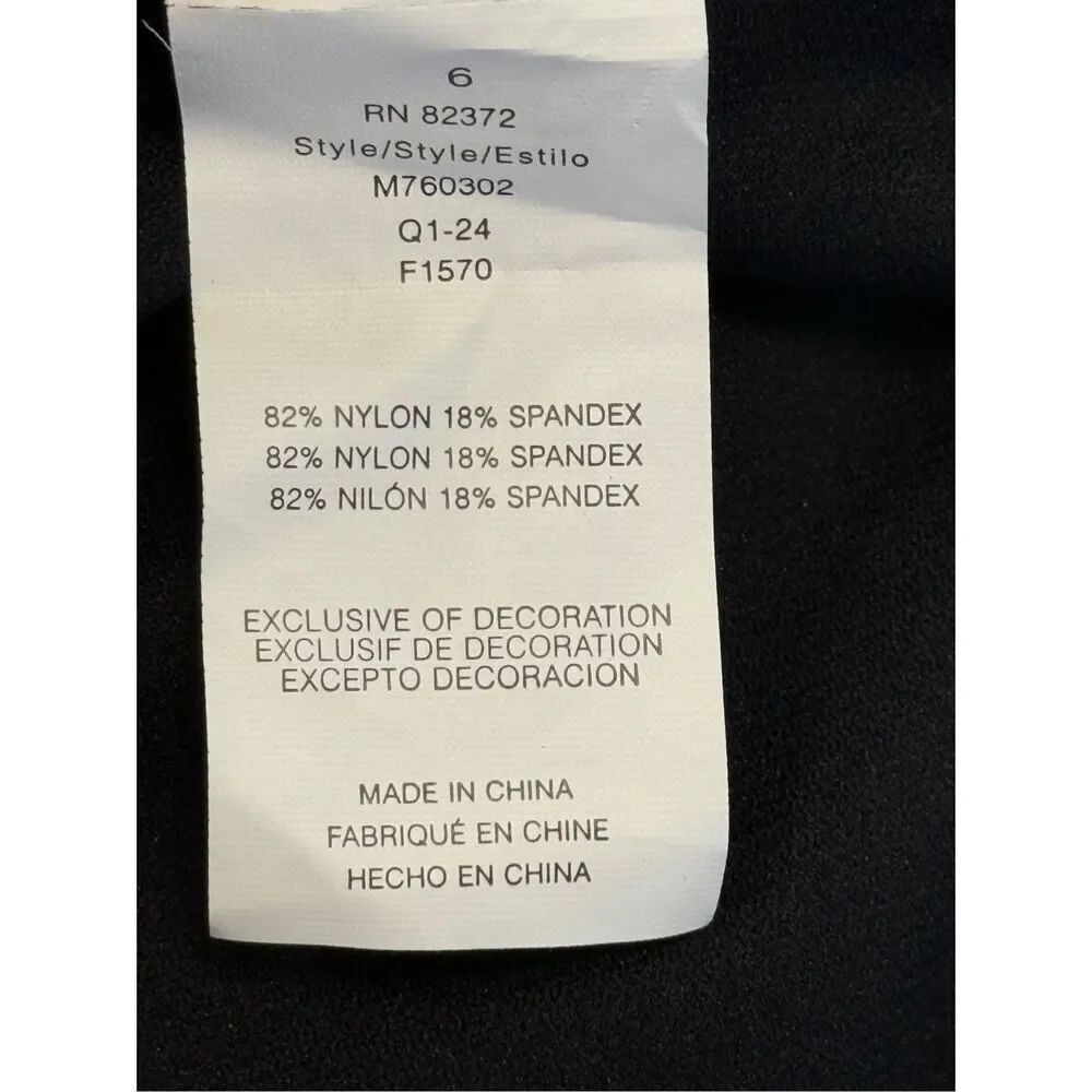 Island Escape Tropical Print 1-Piece Women’s Swimsuit Sz. 6 Cruise Resort NW/OT - Picture 7 of 7